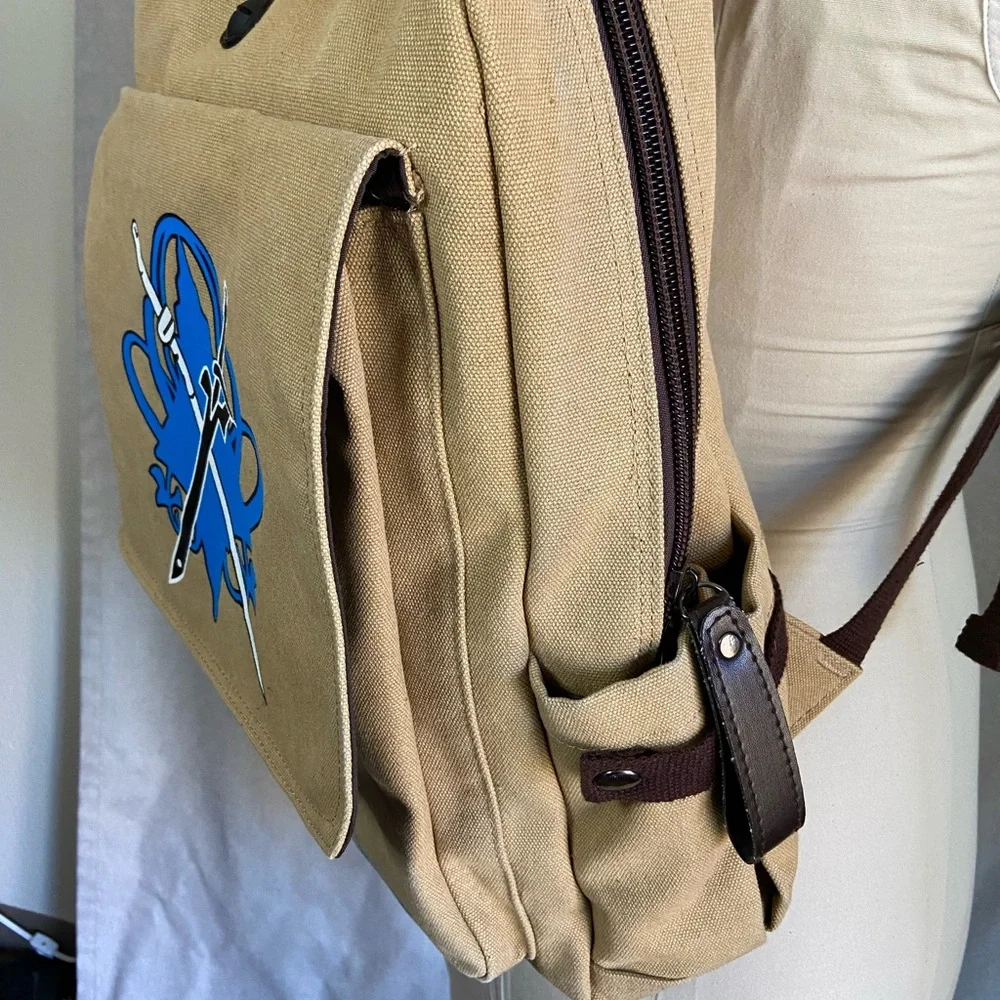 Anime Sword Art Online Cartoon Canvas Backpack